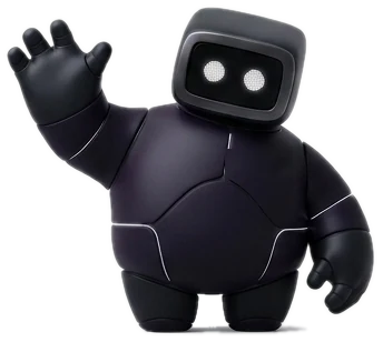 NOVY, el asistente de Inteligencia Artificial de NOVALTIR, saludando